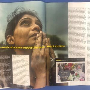 Sajda relives trauma of 7/7 after Sri Lanka attack